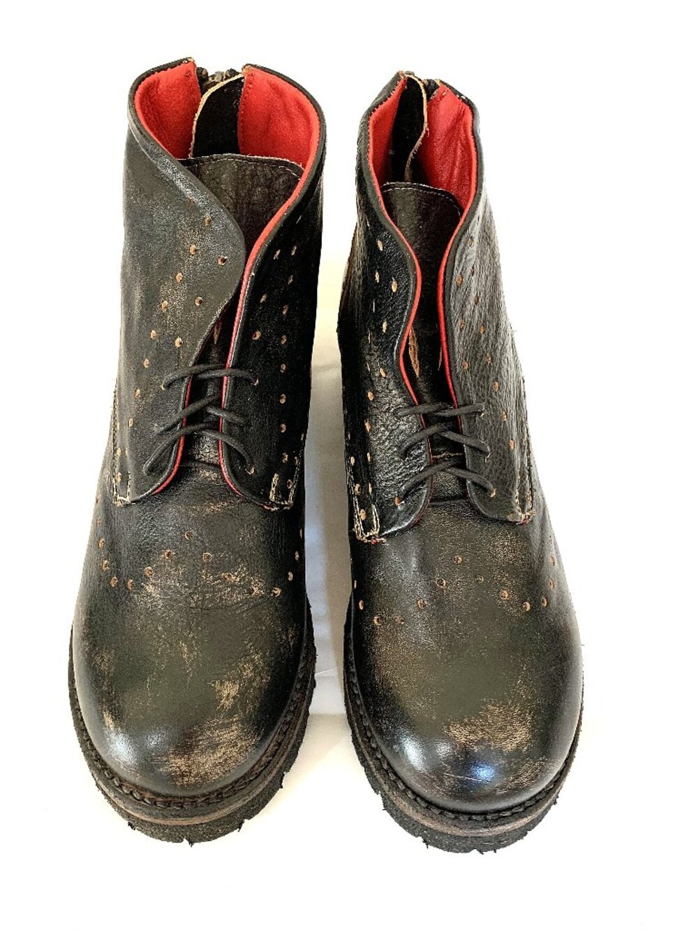 BED|STU QUATRO III Booties - Black Wash- - Picture 11 of 15